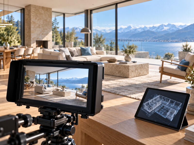 KI-Immobilienvideo oder echter 3D-Rundgang?